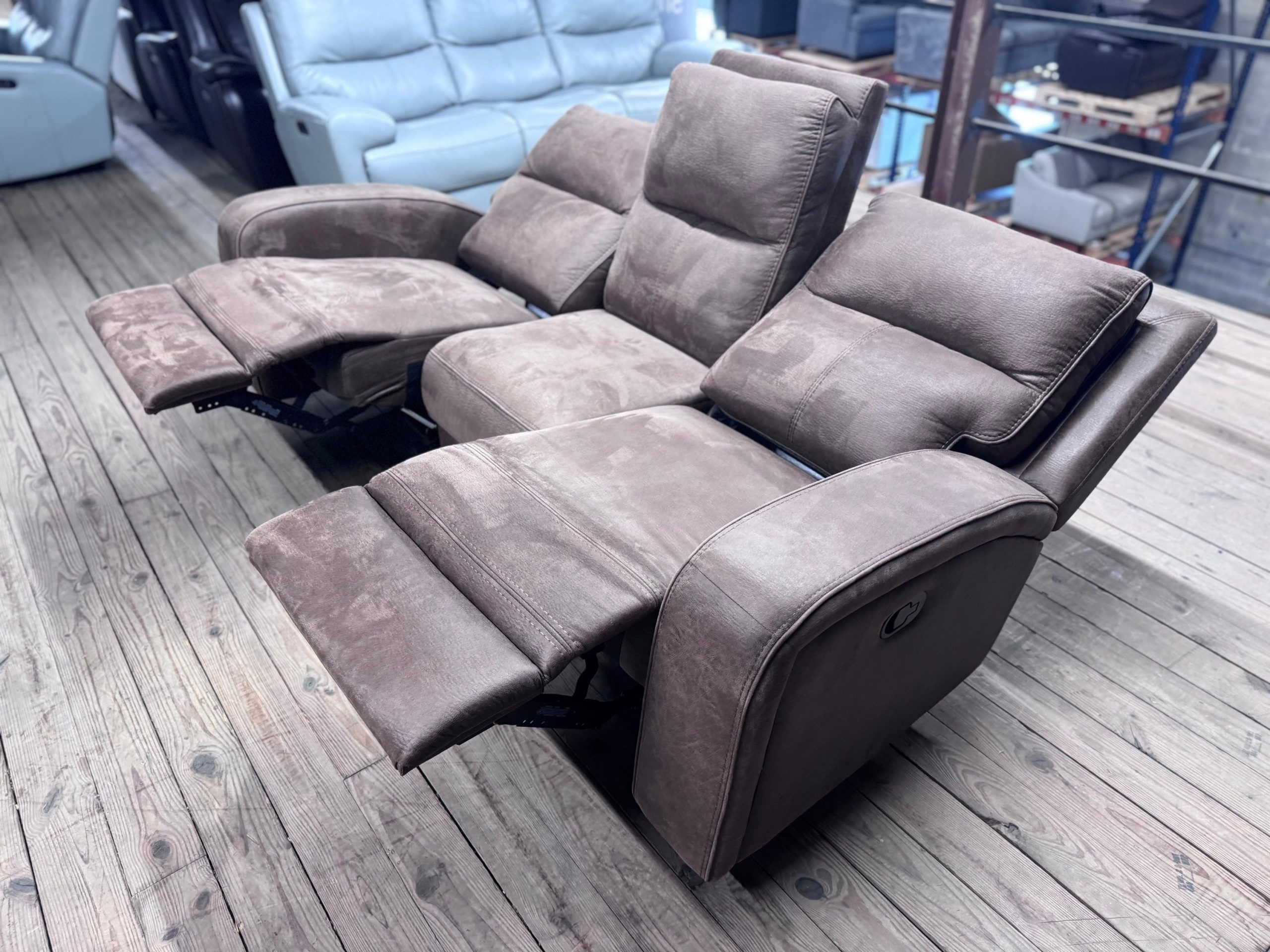 Bryce® Fabric Manual Reclining Sofa - Image 7