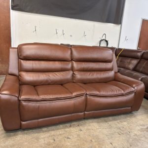 Rhodes Leather Power Reclining Sofa