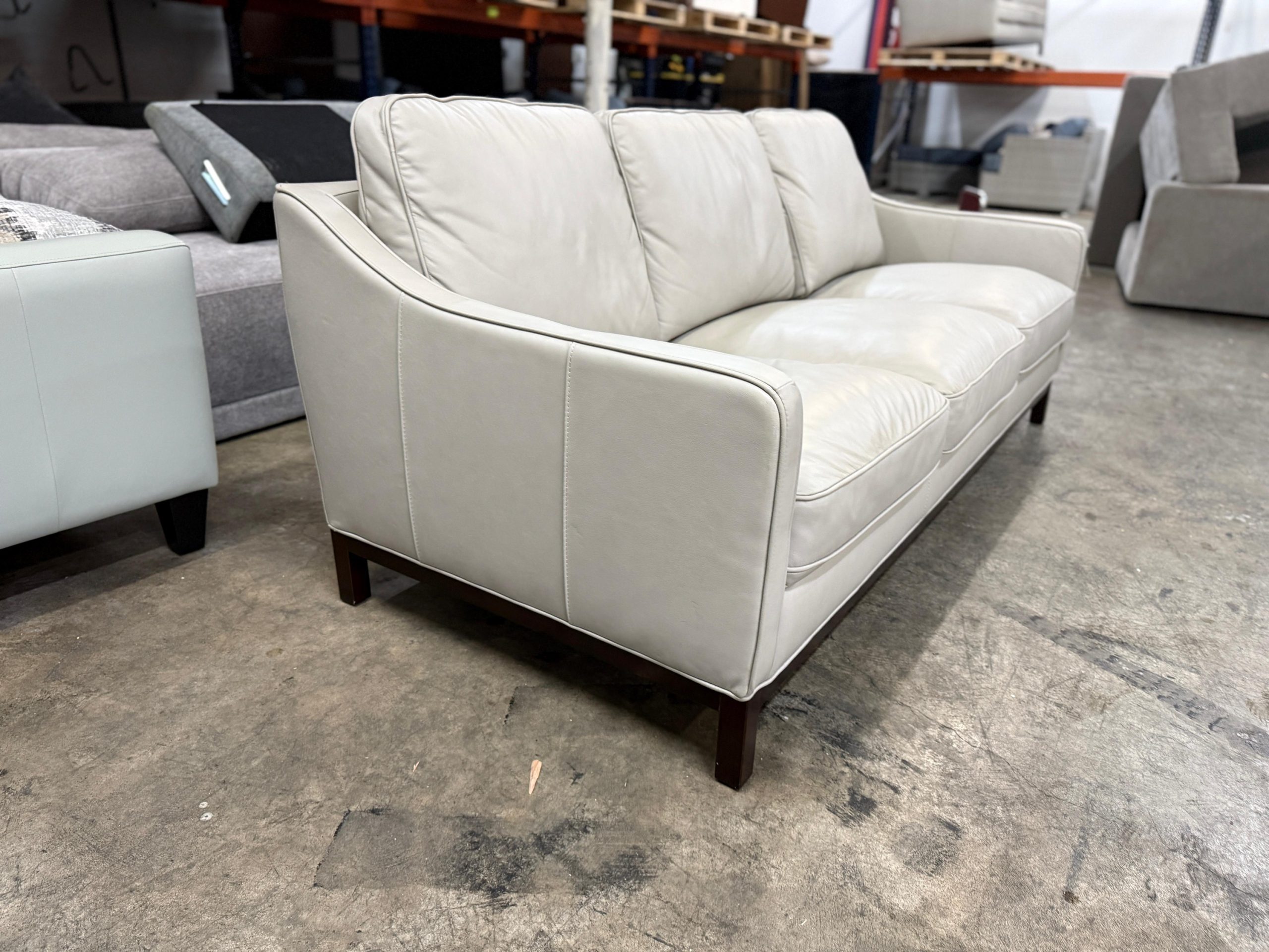 Simon Li Leather Sofa - Image 2
