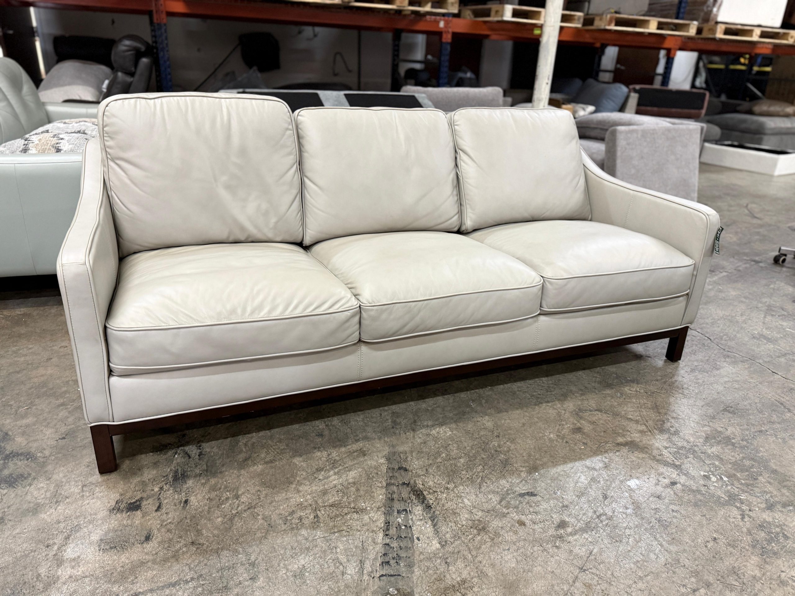 Simon Li Leather Sofa - Image 3