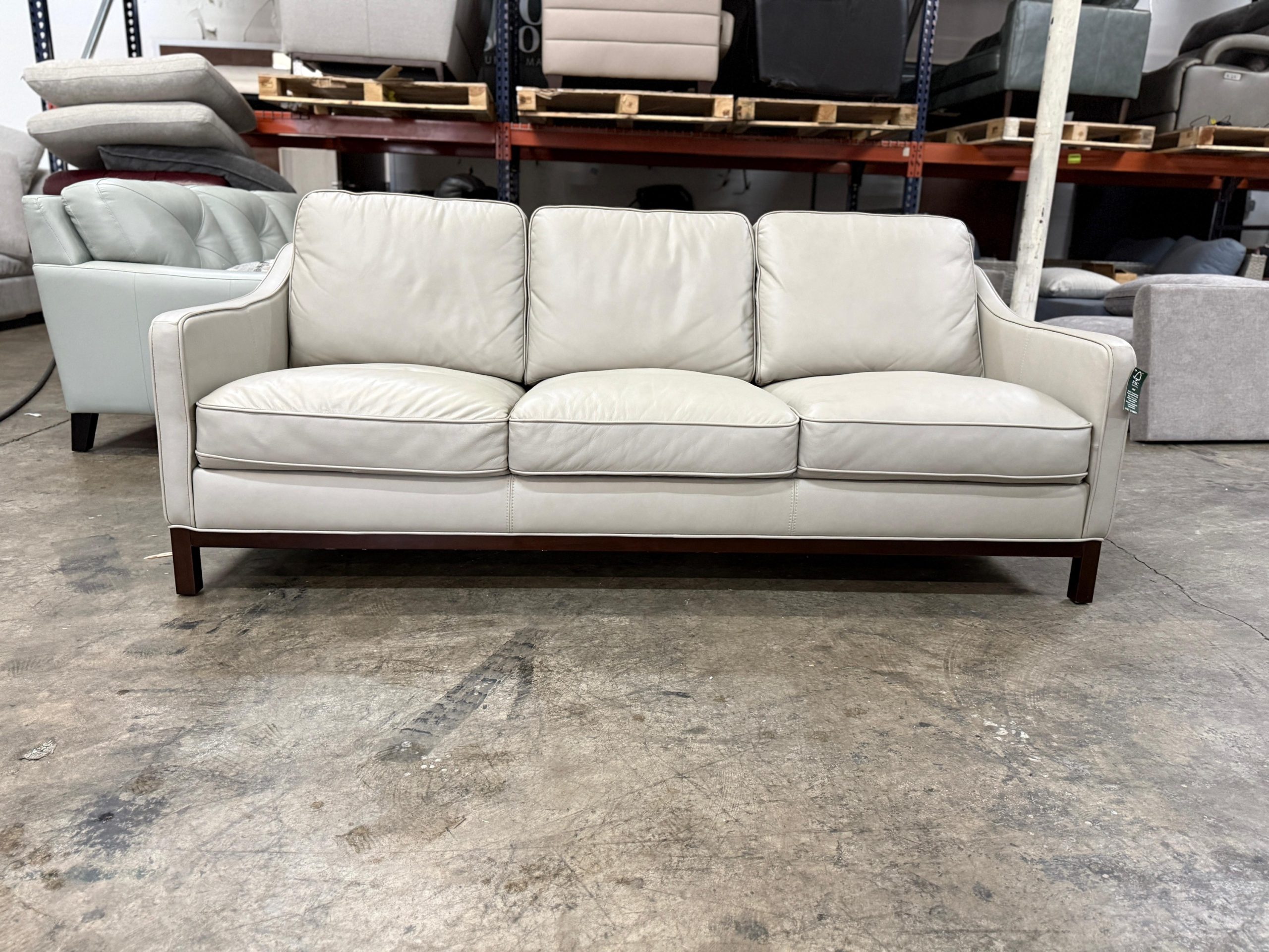 Simon Li Leather Sofa