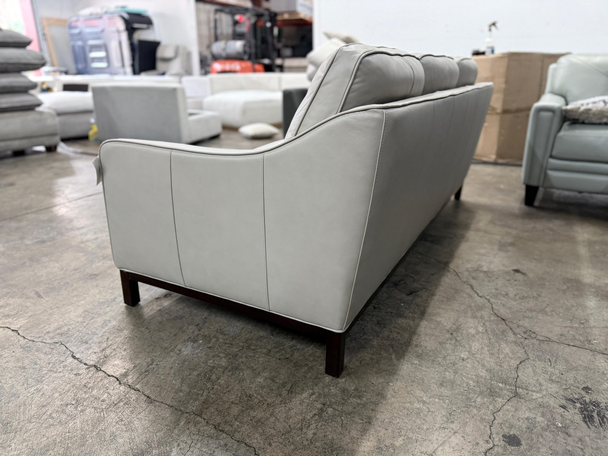 Simon Li Leather Sofa - Image 5