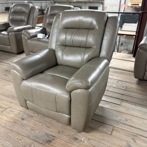 Mason Leather Power Recliner with Power Headrest