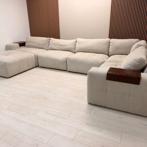 Paige 6-piece Modular Fabric Sectional