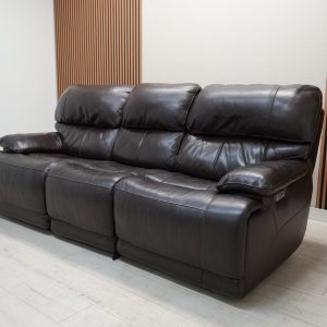 Ridgewin Leather Power Reclining Sofa