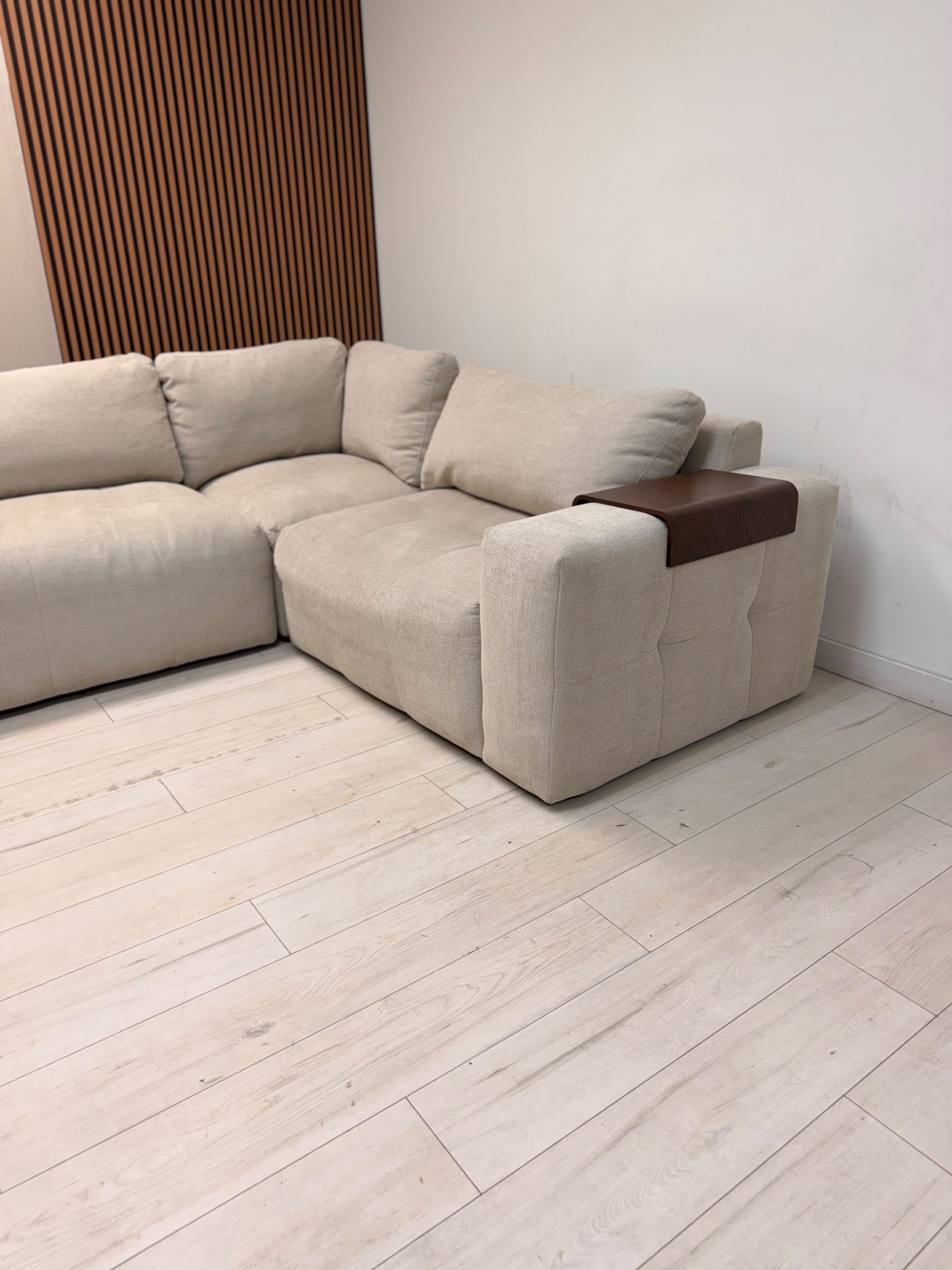 Paige 6-piece Modular Fabric Sectional - Image 3