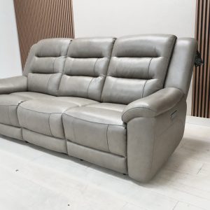 Mason Leather Power Reclining Sofa with Power Headrests