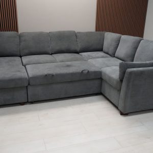 Coddle Luke Sleeper Sectional with Reversible Chaise and Storage
