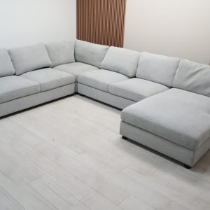 Larissa 4-piece Fabric Chaise Sectional