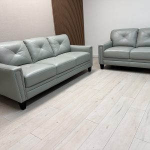 Atmore Top Grain Leather Sofa and Loveseat
