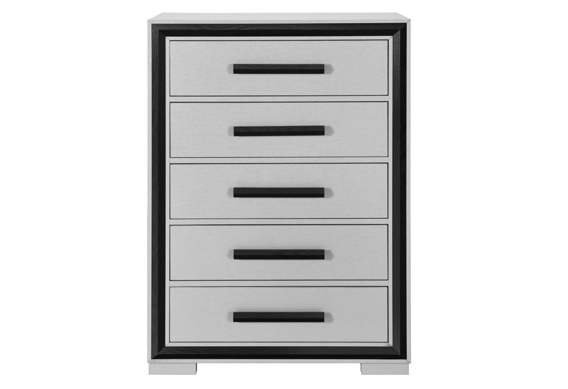 Amelia Bed with LED, Grey/Black – view 3