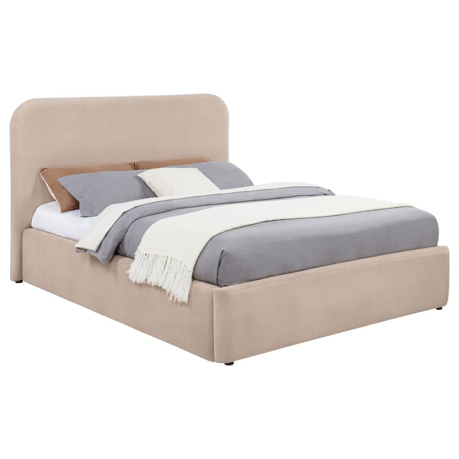 Anders Lift Storage Bed, Beige – view 4