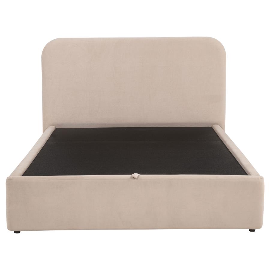 Anders Lift Storage Bed, Beige – view 5