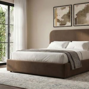 Anders Lift Storage Bed, Chocolate – view 1