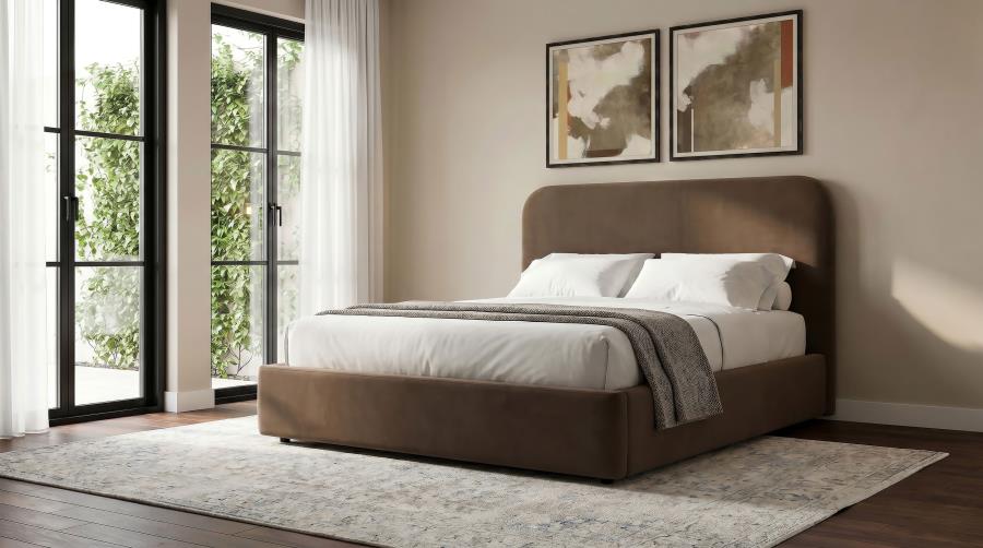 Anders Lift Storage Bed, Chocolate – view 1