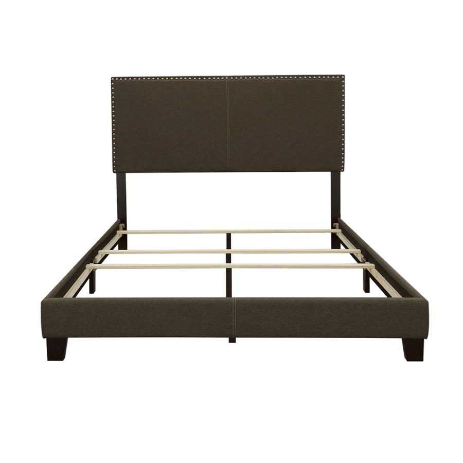 Boyd Upholstered Panel Bed, Charcoal – view 2