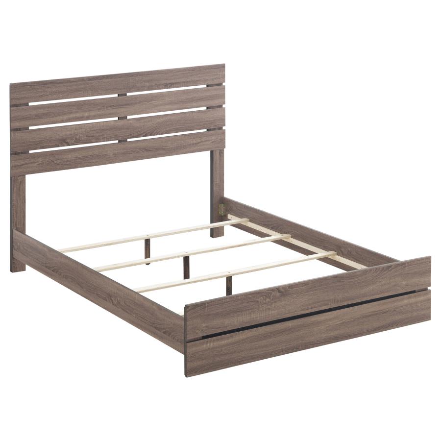 Brantford Panel Bed, Barrel Oak – view 2