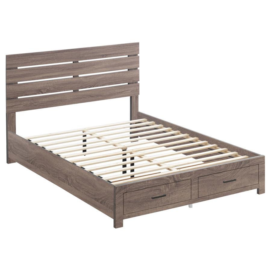 Brantford Storage Bed, Barrel Oak – view 2