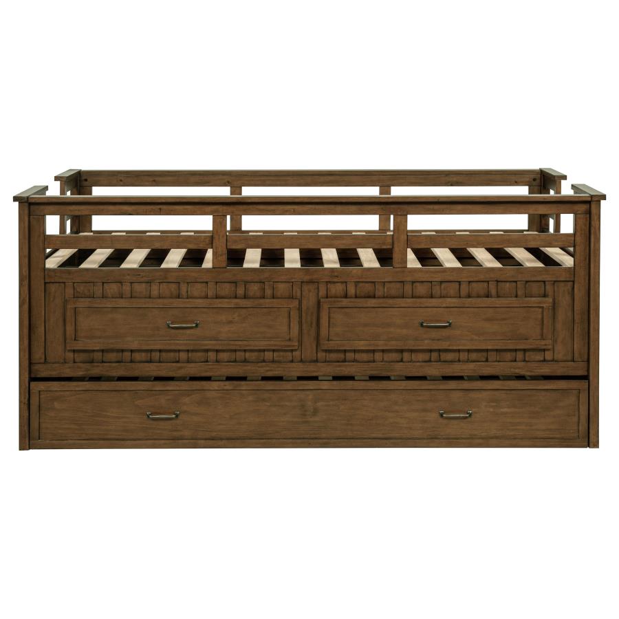 Carlsbad Captain's Bed with Trundle, Medium Brown – view 4