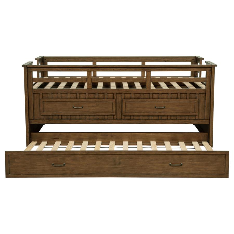 Carlsbad Captain's Bed with Trundle, Medium Brown – view 5