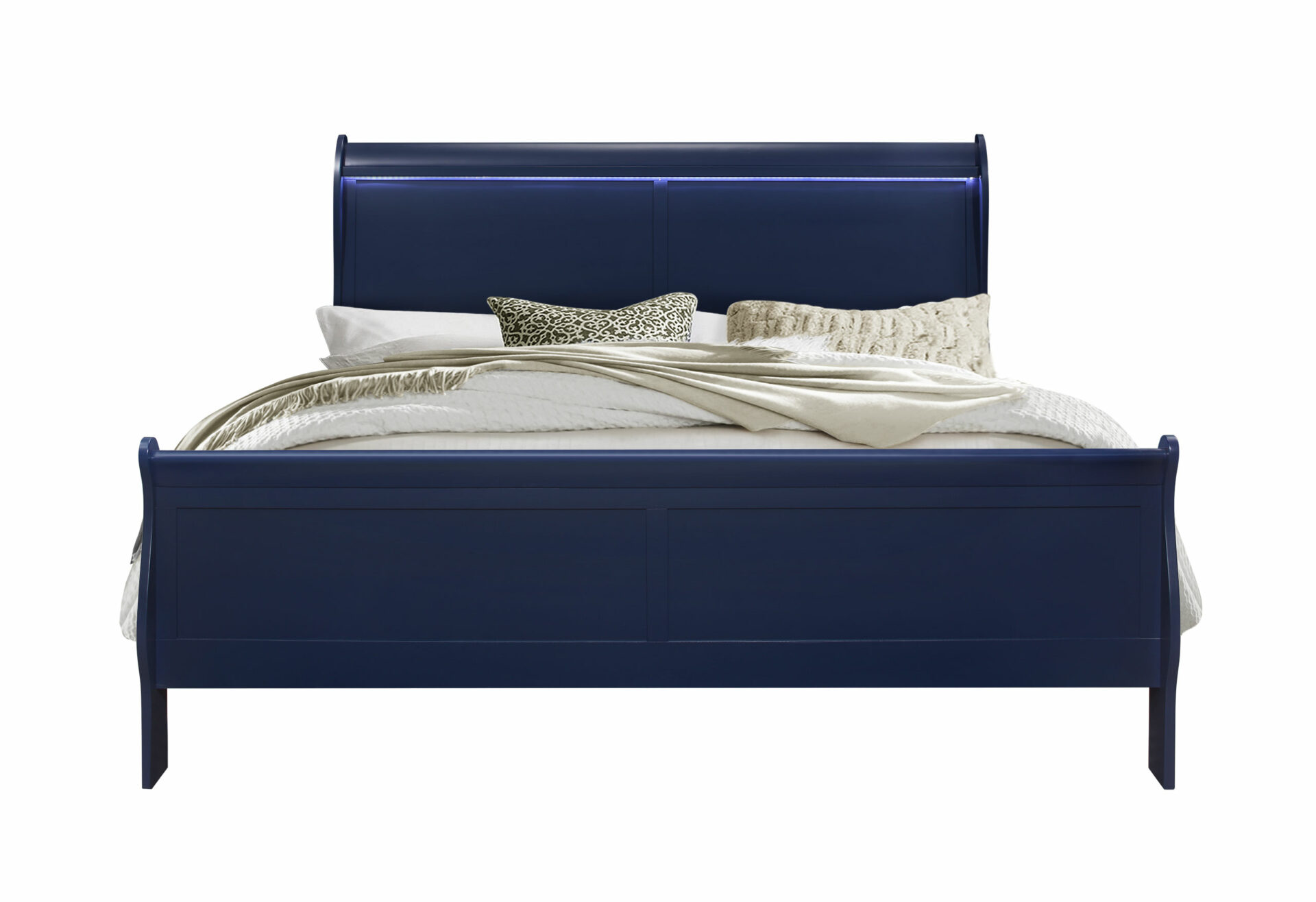 Charlie Bed with LED, Blue – view 1