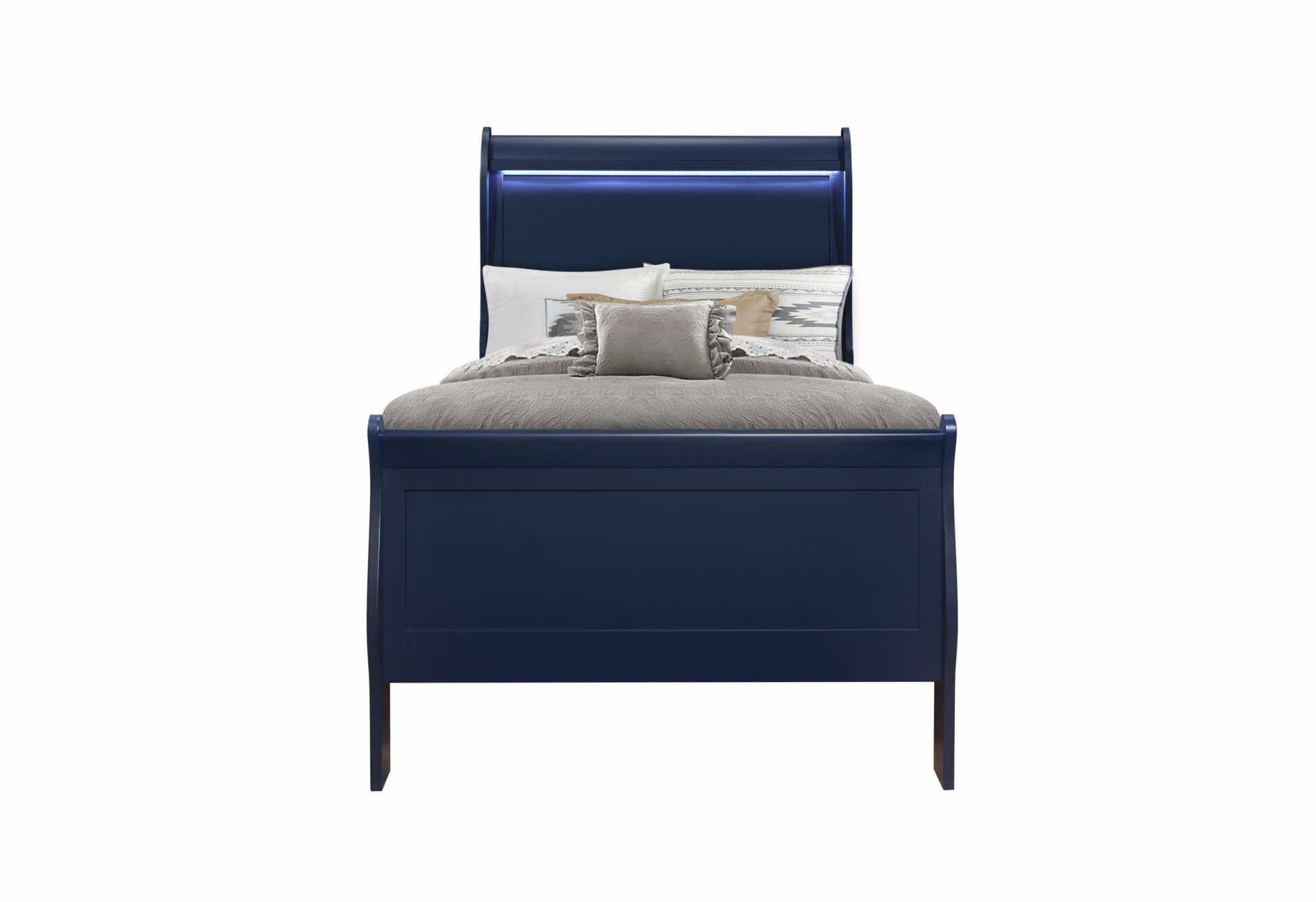 Charlie Bed with LED, Blue – view 8