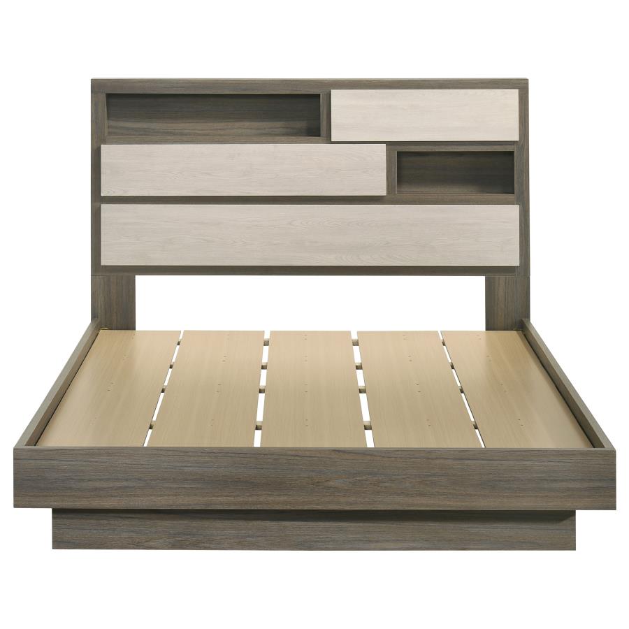 Fenwick Bookcase Bed, Grey Oak – view 4