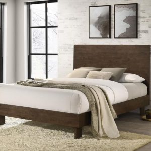 Glenwood Platform Bed, Warm Brown – view 1