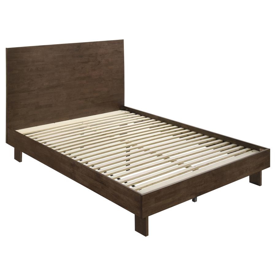 Glenwood Platform Bed, Warm Brown – view 2