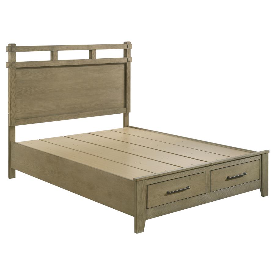 Hazlewood Storage Bed, Vineyard Oak – view 2