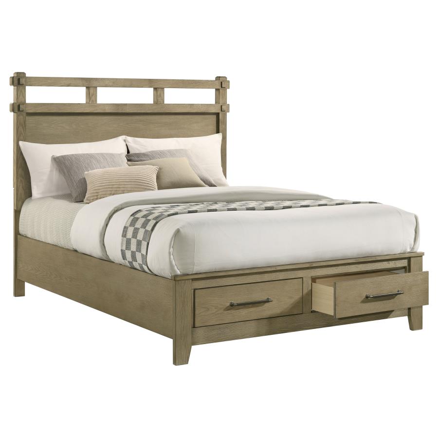 Hazlewood Storage Bed, Vineyard Oak – view 3