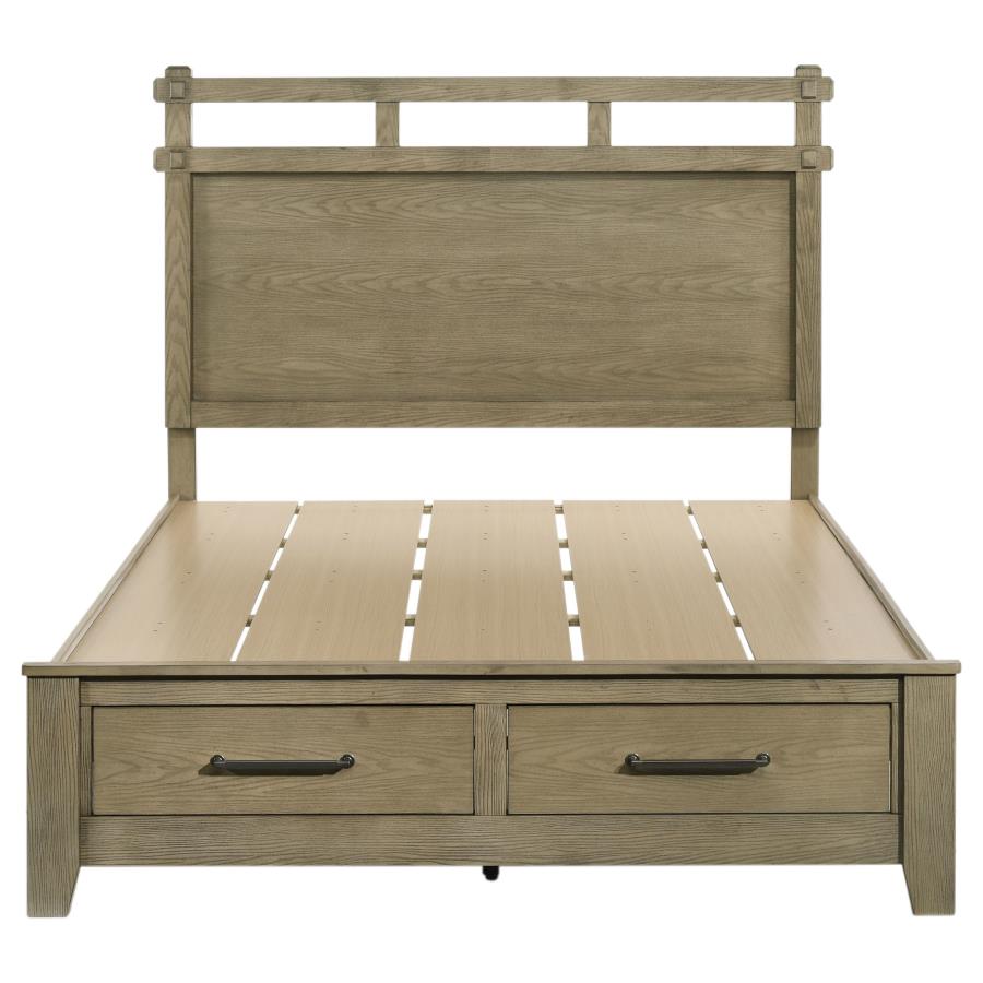 Hazlewood Storage Bed, Vineyard Oak – view 4