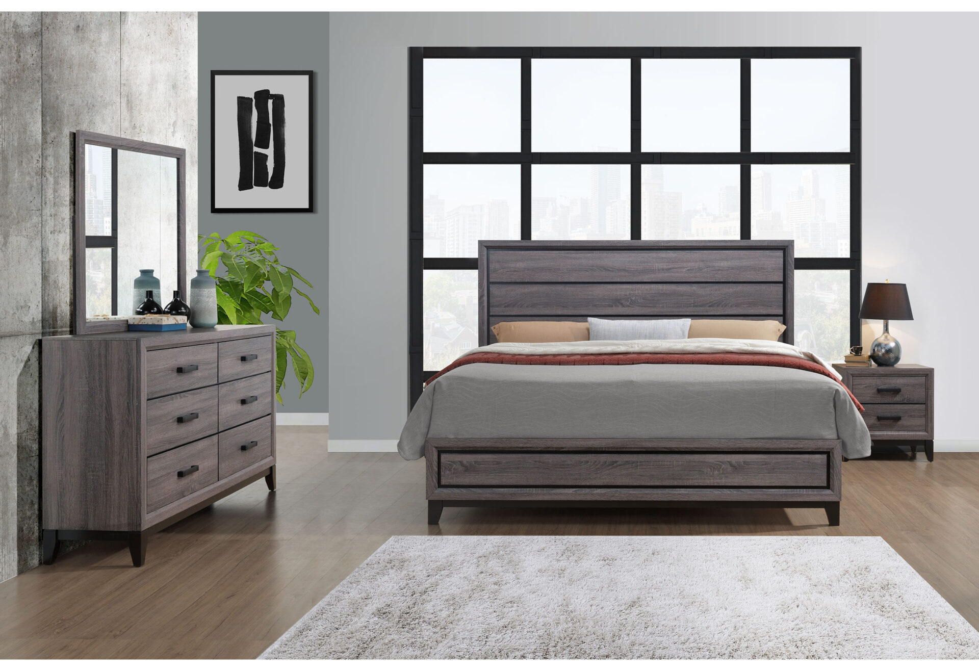 Kate Bed, Grey – view 6