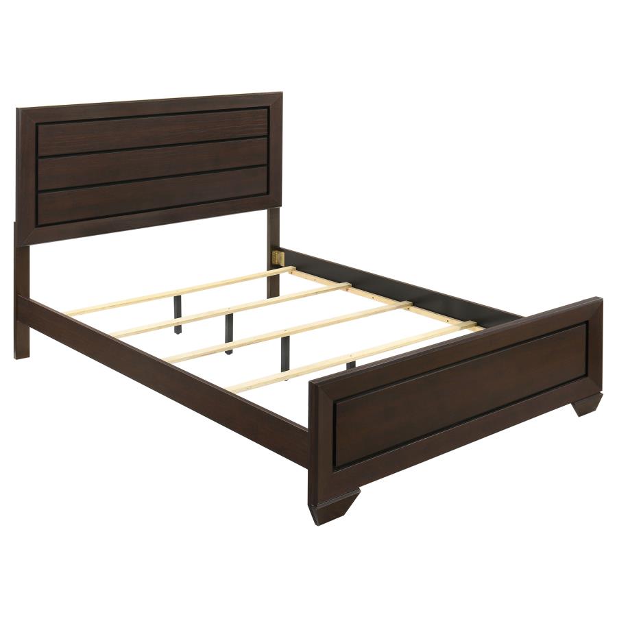 Kauffman Panel Bed, Dark Cocoa – view 2
