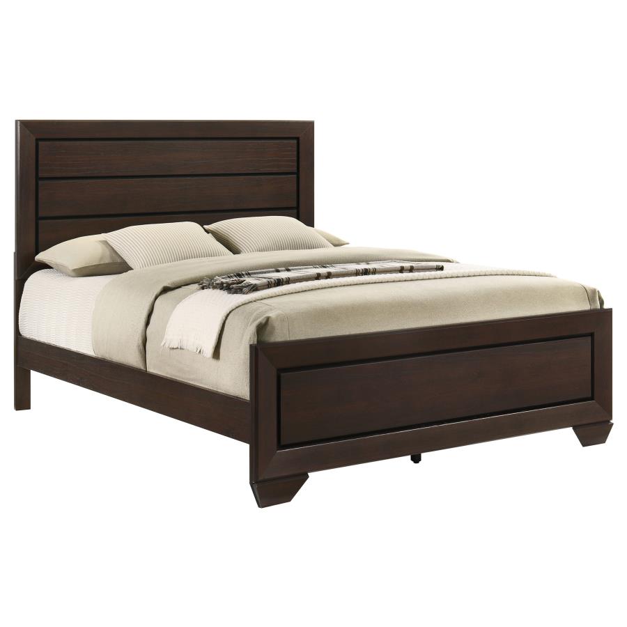Kauffman Panel Bed, Dark Cocoa – view 3