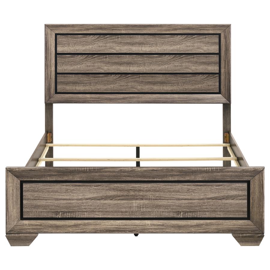 Kauffman Panel Bed, Washed Taupe – view 4
