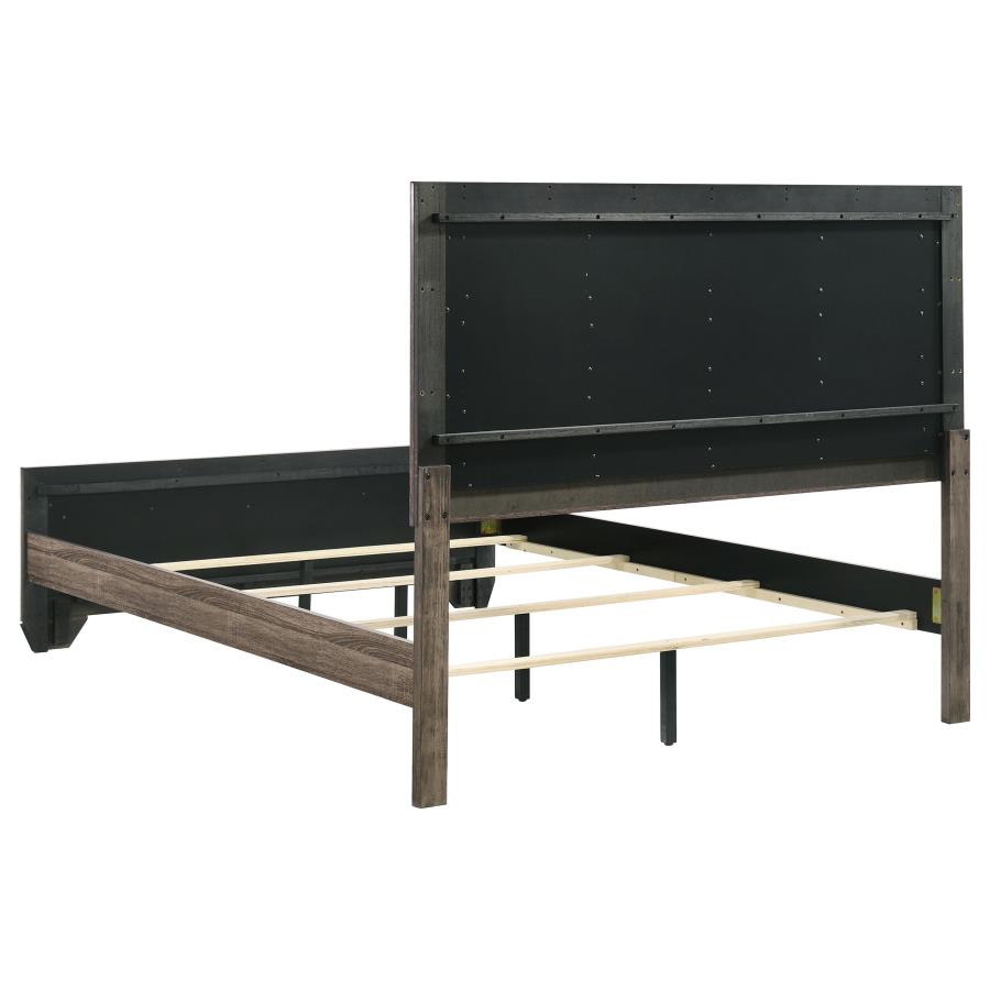 Kauffman Panel Bed, Washed Taupe – view 5
