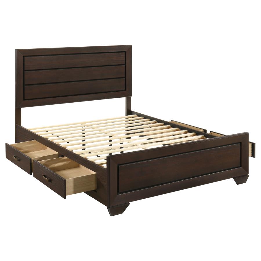 Kauffman Storage Bed, Dark Cocoa – view 3