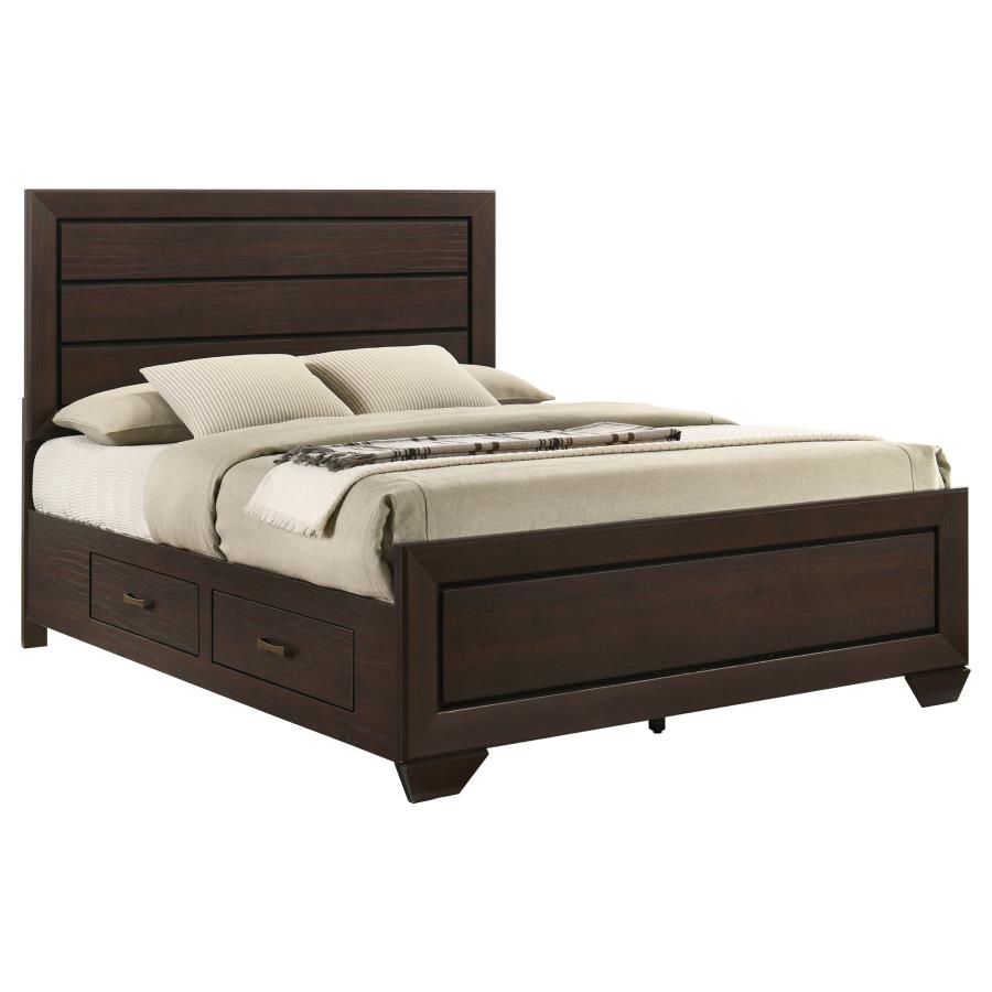 Kauffman Storage Bed, Dark Cocoa – view 4