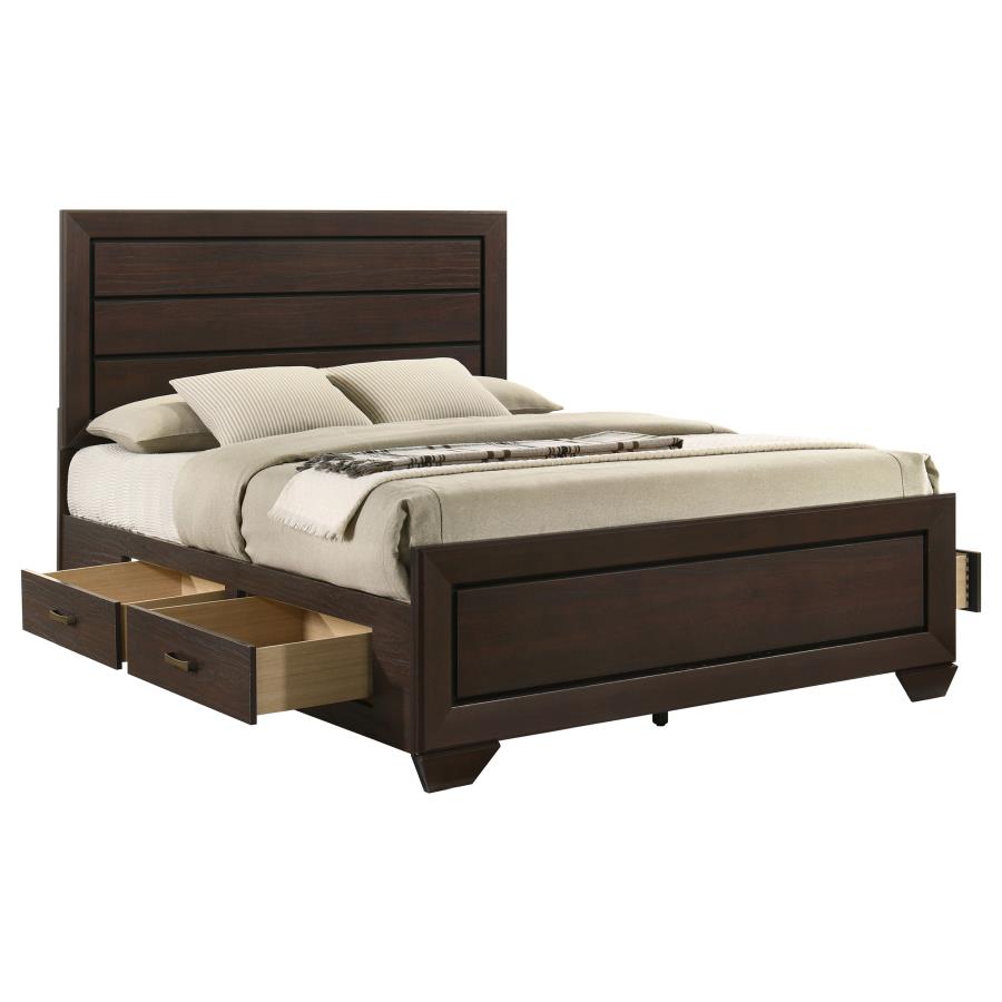 Kauffman Storage Bed, Dark Cocoa – view 5