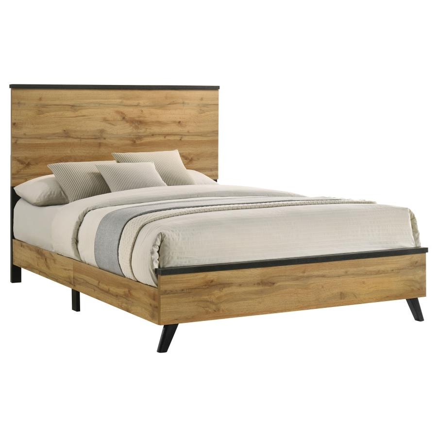 Kaywood Panel Bed, Natural Pine – view 3