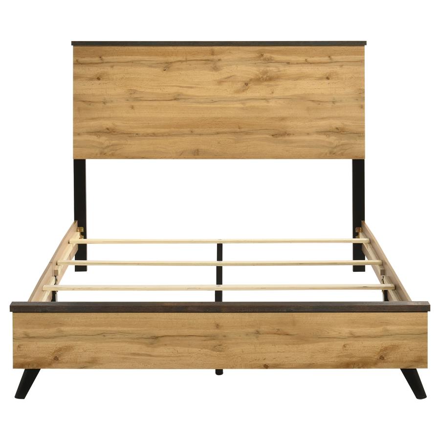 Kaywood Panel Bed, Natural Pine – view 4