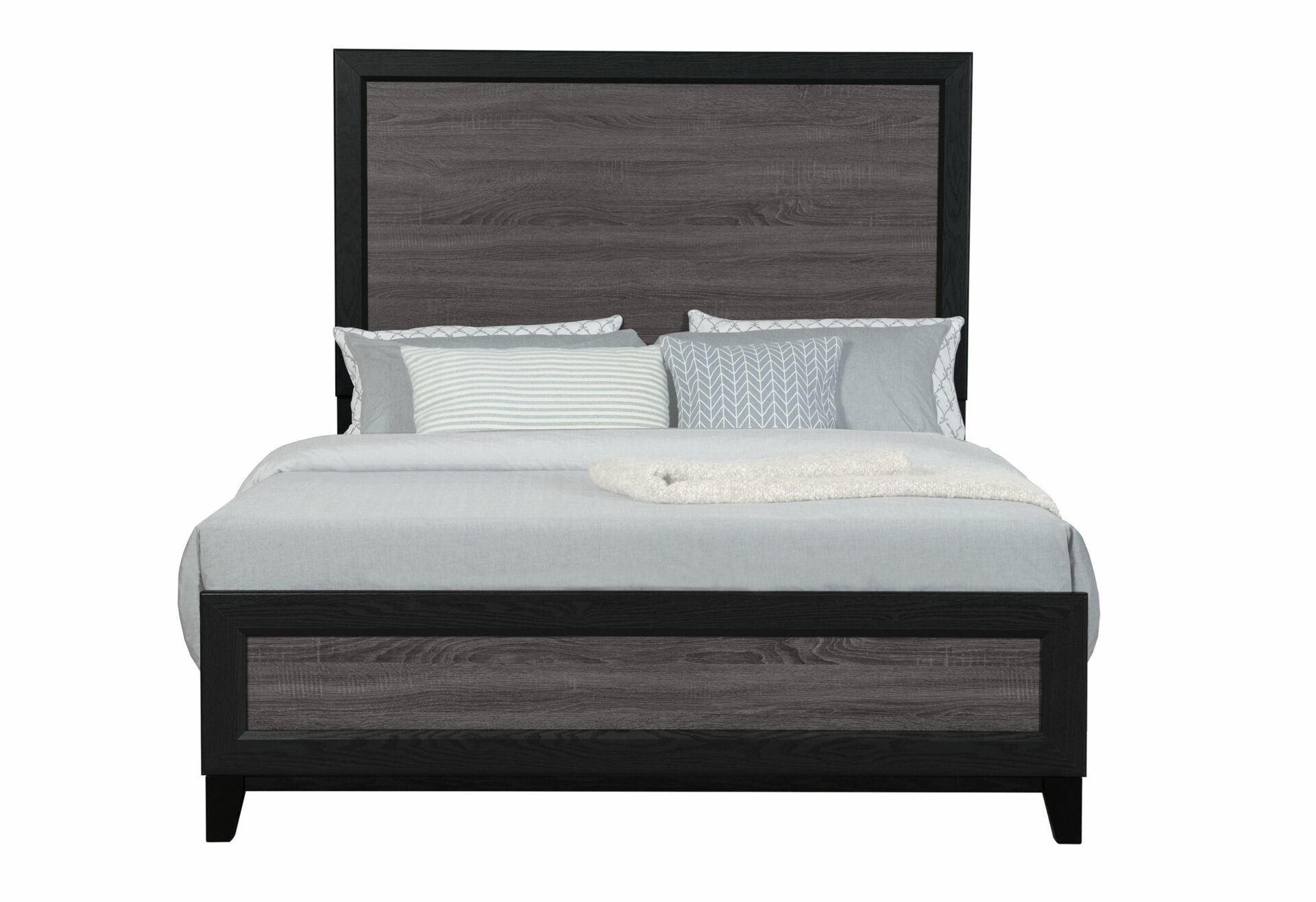Lisbon Bed, Grey/Black – view 4