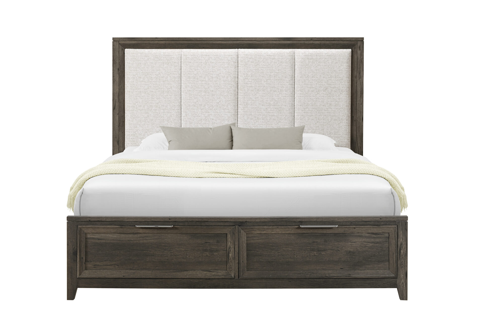 Mariah Storage Bed, Dark Brown – view 1