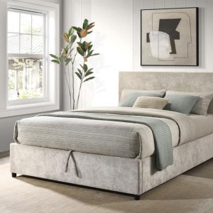 Reeves Lift Storage Bed, Beige – view 1