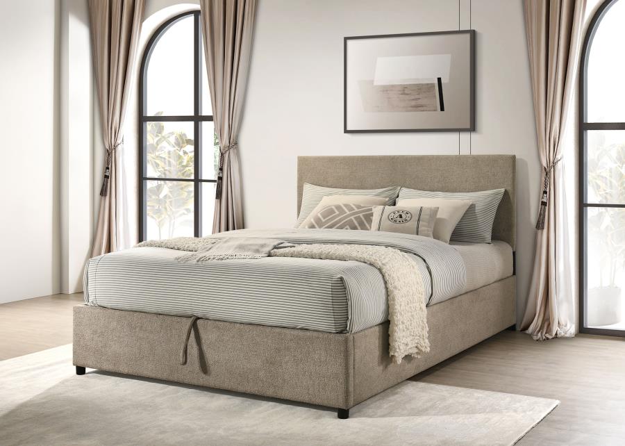 Reeves Lift Storage Bed, Tan – view 1