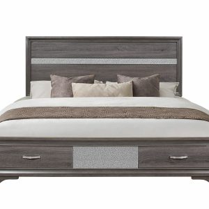 Seville Bed, Grey – view 1