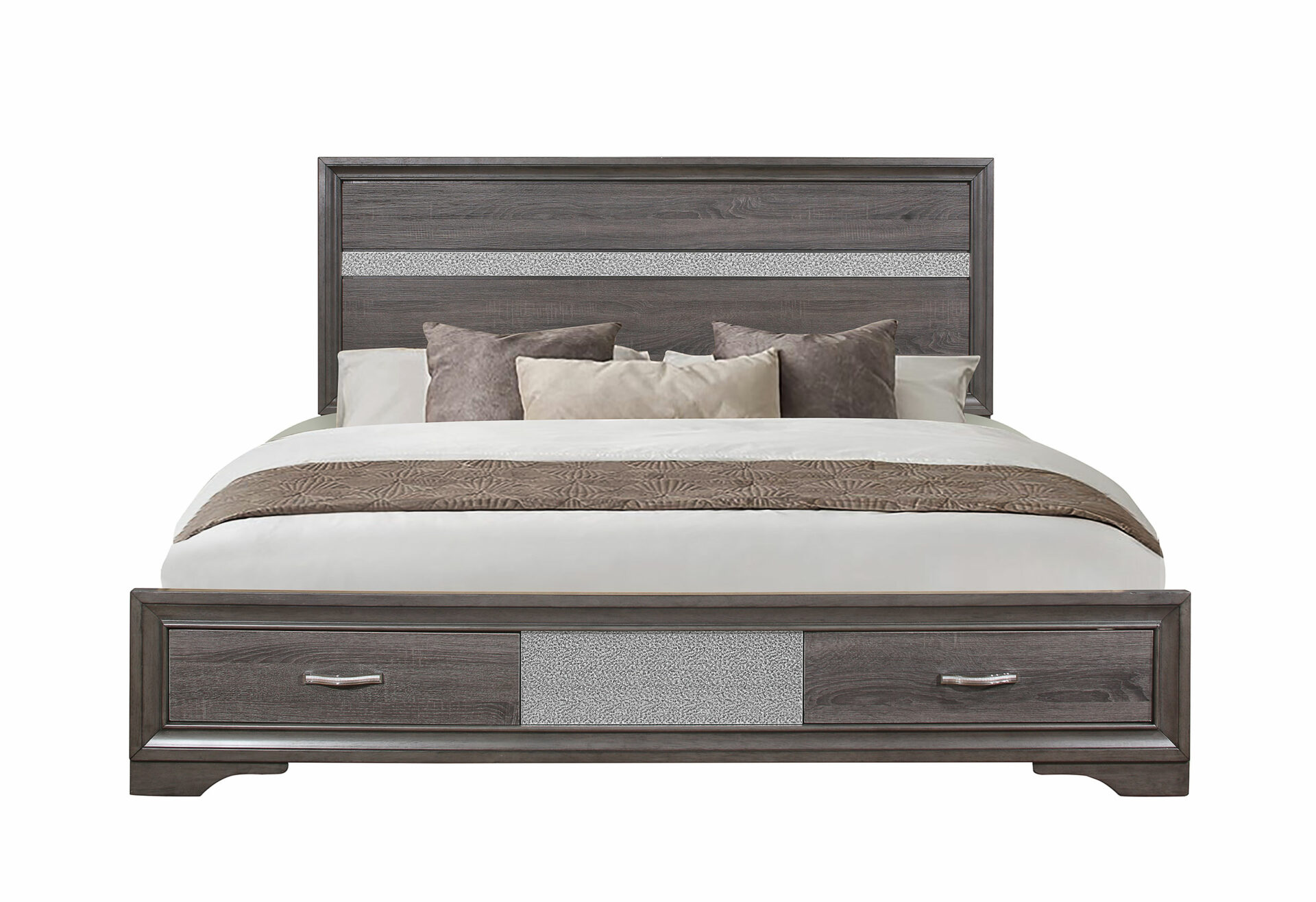 Seville Bed, Grey – view 1
