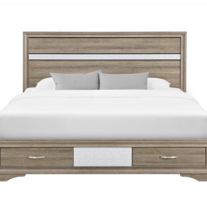 Seville Bed, Natural – view 1